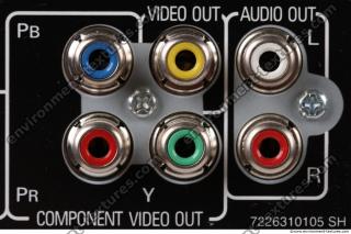 Photo Texture of Electronic Black